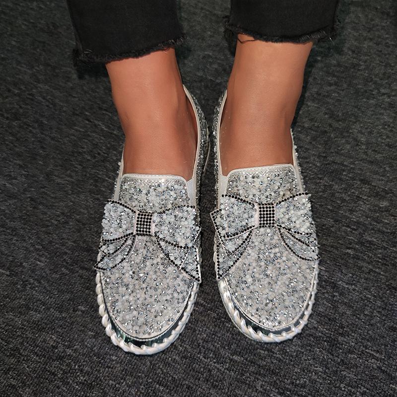 rhinestone slip ons