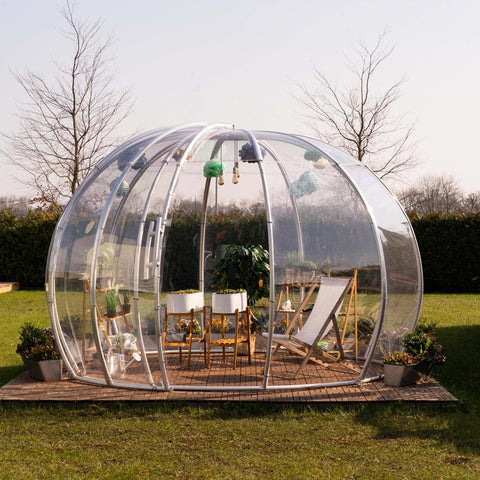 Igloo Plus Garden Dome With Sliding Door