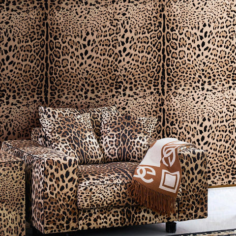 D&G leopard print wallpaper