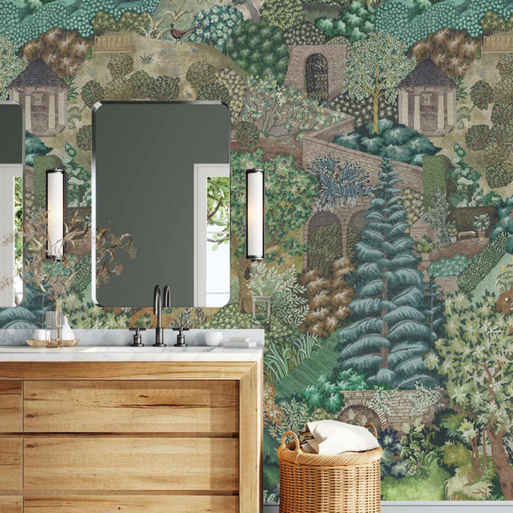 Is wallpaper is a good choice for a bathroom?