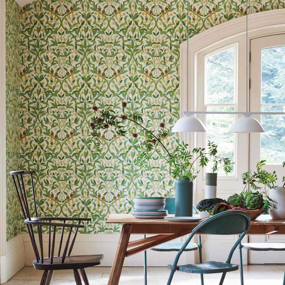 Jasmine & Serin Symphony Wallpaper - Cole & Son