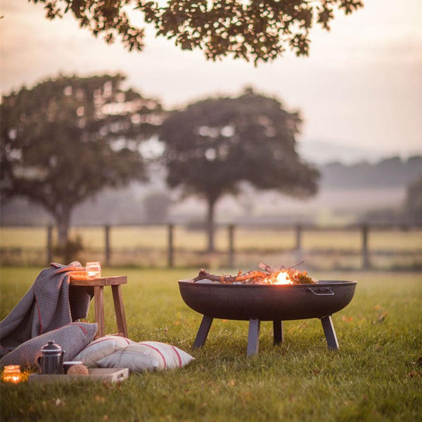 Raw Steel Fire Pit