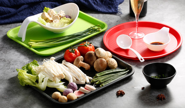 Tupperware Brown Serving Platters