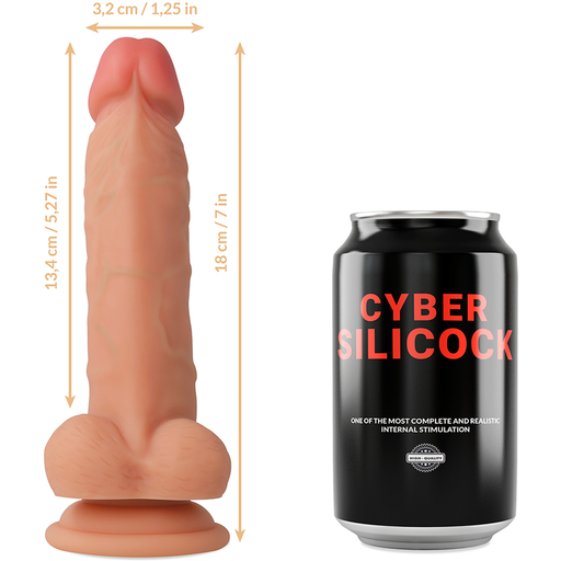 Cyber Silicock Jude Arnés Con Dildo 18 Cm