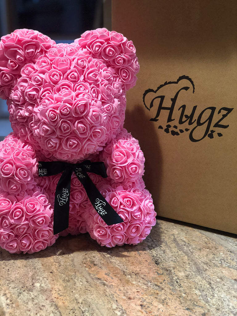 rose valentines bear