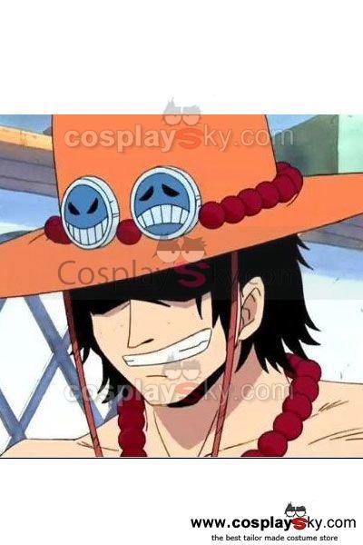 One Piece Portgas D Ace Colorful Hat Cap Au Cosplayplaza
