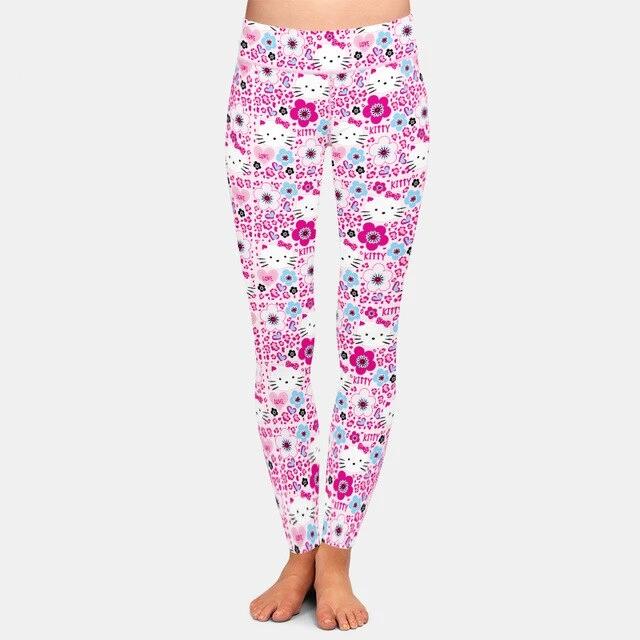 Buy OUTFLITS Ladies Printed 3/4th Leggings | All Over Print | Womens Capri  Leggings Yoga Pant (Black Star:Red Heart,S) - Pack of 2  (OFLLCVAOP_2C_BS_RH_S) at Amazon.in