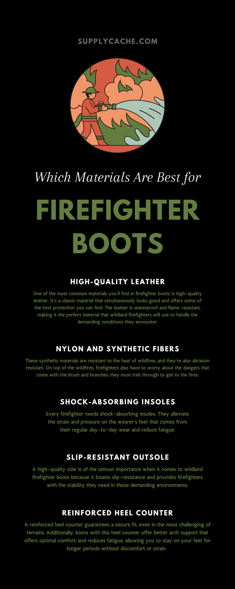 Which Materials Are Best for Firefighter Boots