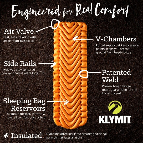 Insulated Static V Lite Sleeping Mat Klymit