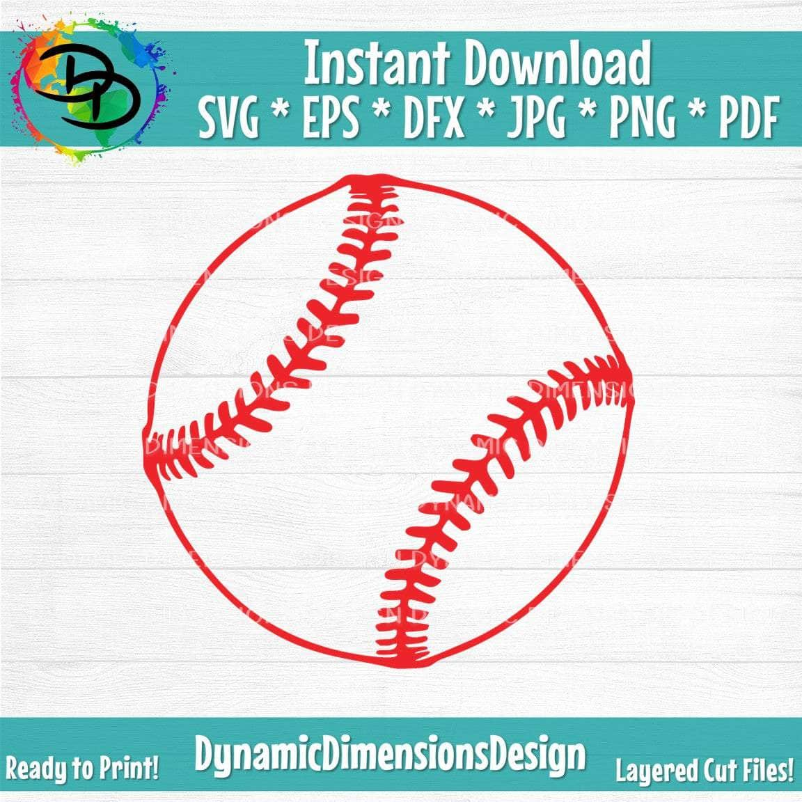 Dodgers Baseball Svg Instant Download 