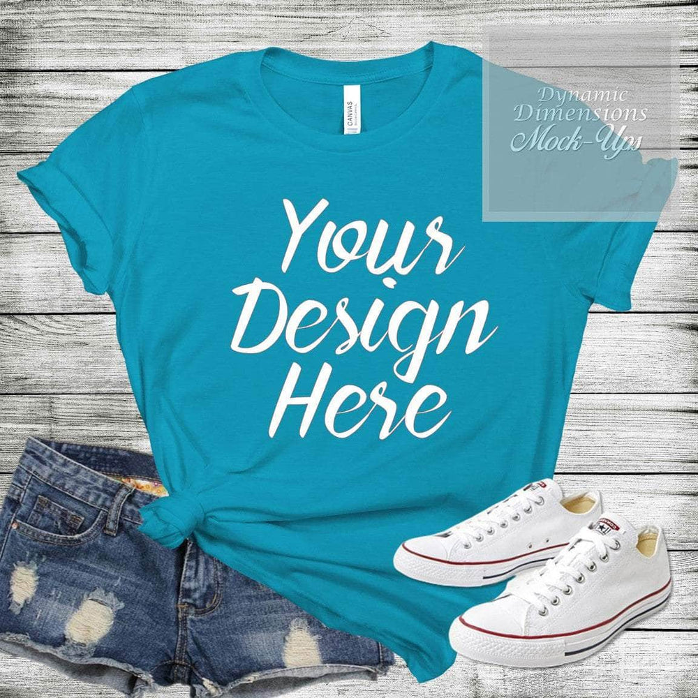 Home Catalog Bella Canvas 3001 Unisex T-shirt Mock Up shirt template ...