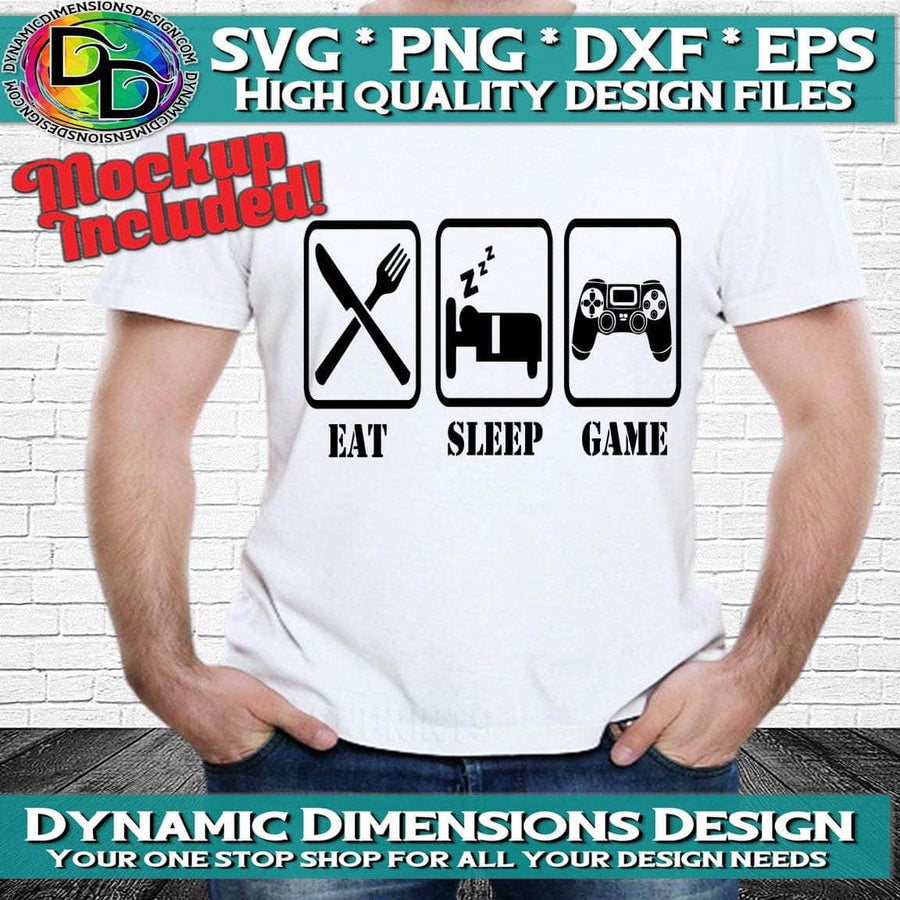 Check out this awesome 'GAMER+LIFE+-+EAT+SLEEP+GAME+REPEAT' design