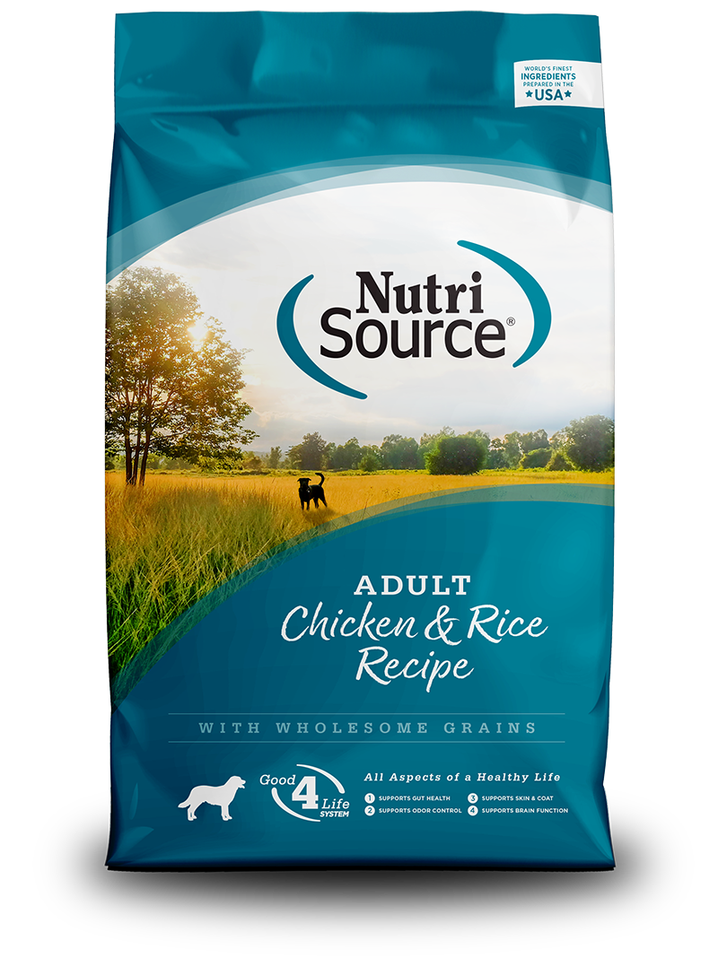 Buy Adult Chicken And Rice Healthy Dog Food Nutrisource Pet Foods