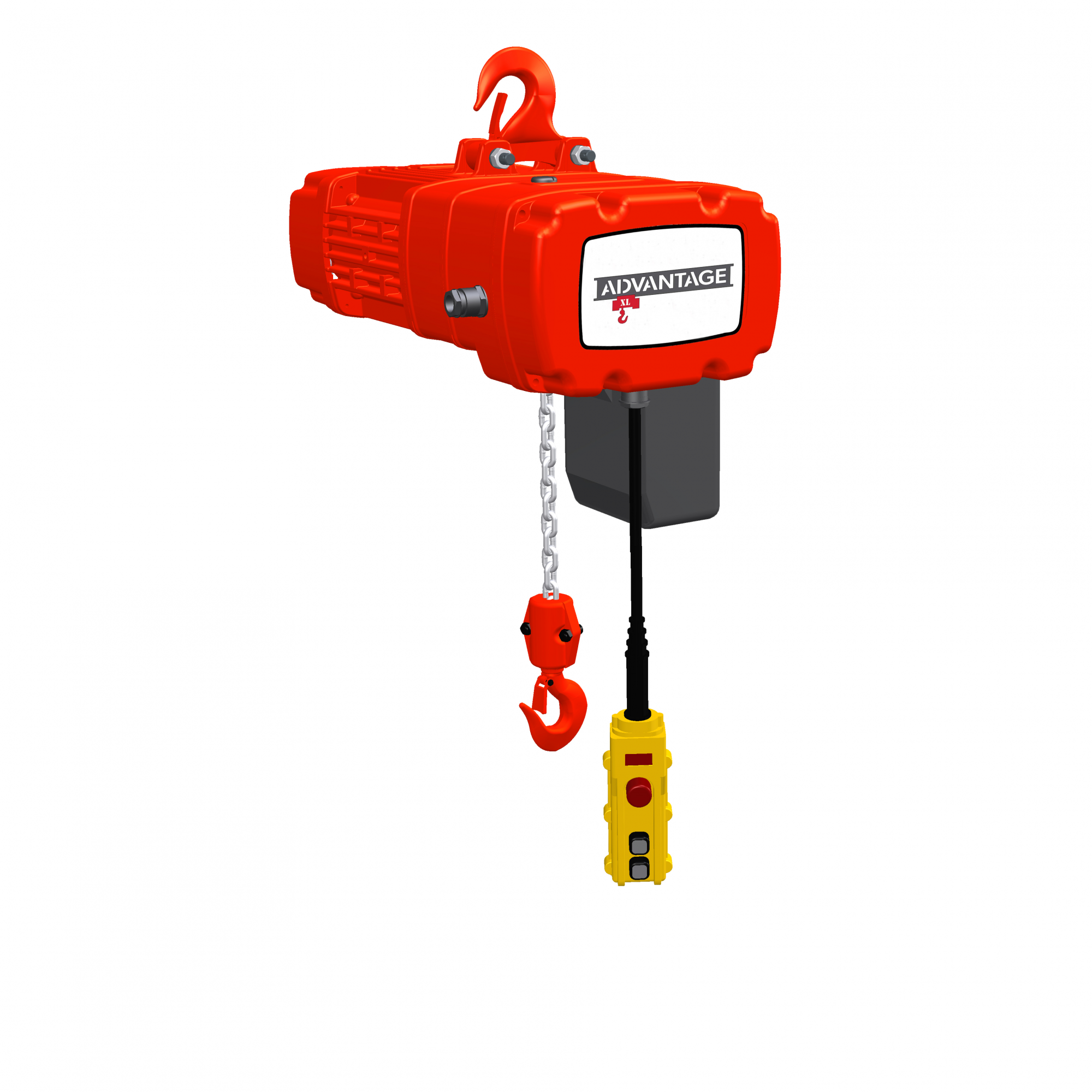 Electric Chain Hoist 2 Ton Advantage Xl Series 31 7 Fpm Two Speed 23 Crane Depot