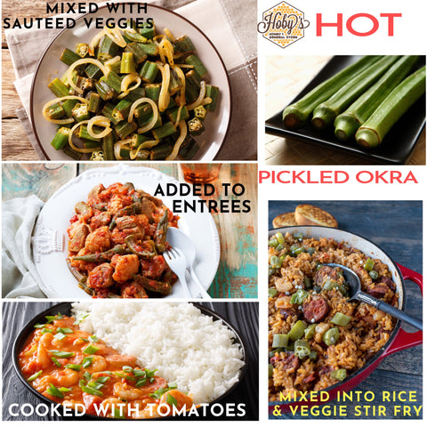 ways to use hot pickled okra