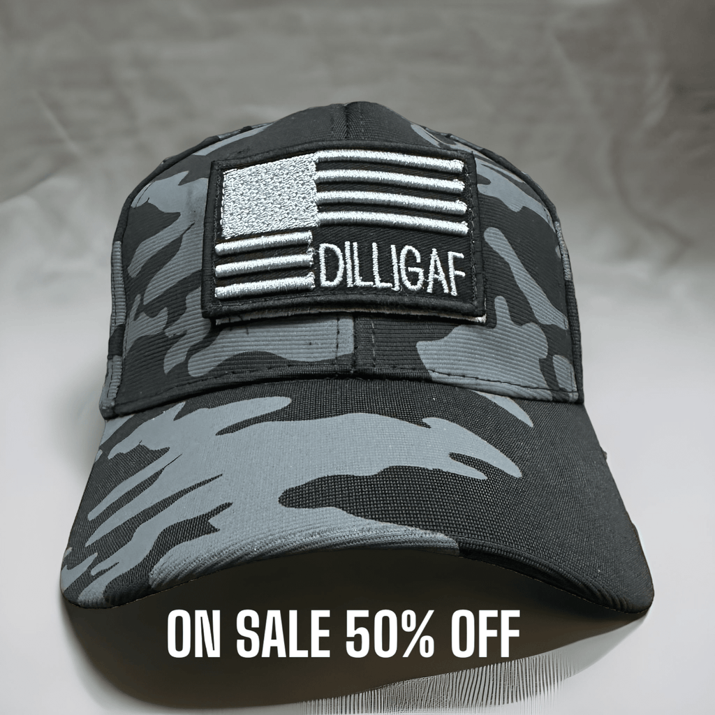 Tan USA Mesh Dilligaf Hat