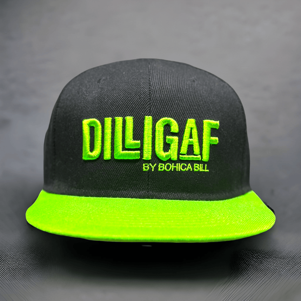 Yellow Bohica Signature Flat Brim/Snap Back Hat 50% OFF – Dilligaf by  Bohica Bill