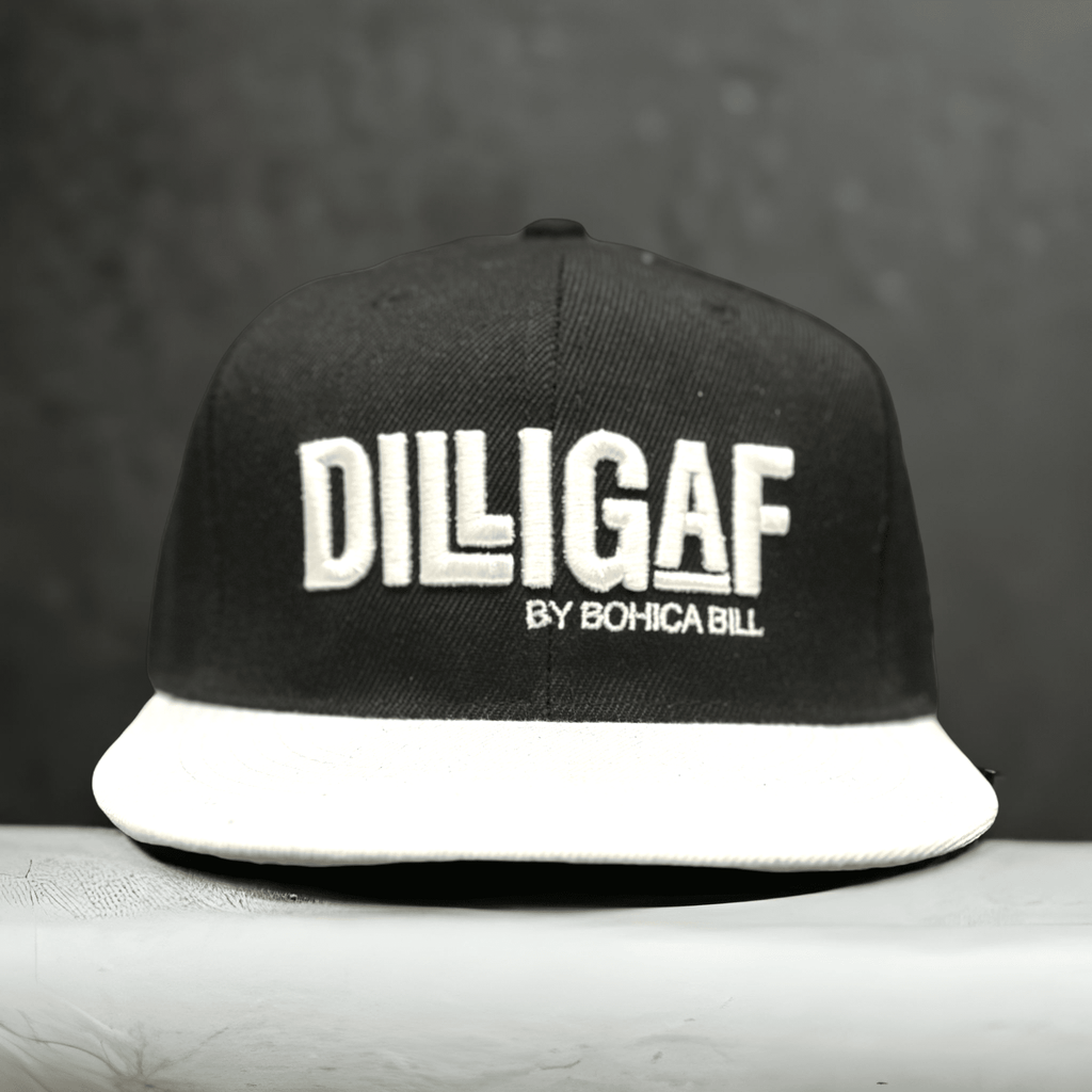 Yellow Dilligaf Flat Brim Snap Back Hat