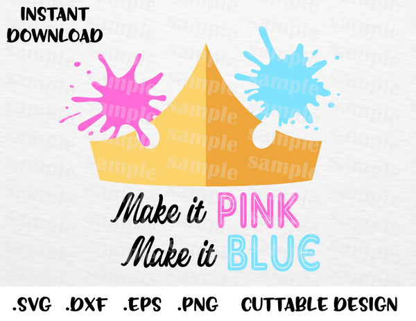 Download Princess Aurora Crown Make It Pink Make It Blue Quote Inspired Cutti Enchantedsvg