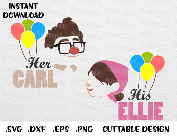 Download Couple Quote, Carl and Ellie from Up Inspired Cutting File ...
