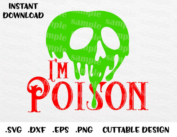 Download Snow White Poison Apple I M Posion Villain Inspired Cutting File In Enchantedsvg
