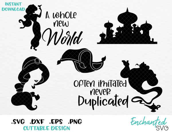 Free Free 313 Princess Jasmine Silhouette Svg SVG PNG EPS DXF File