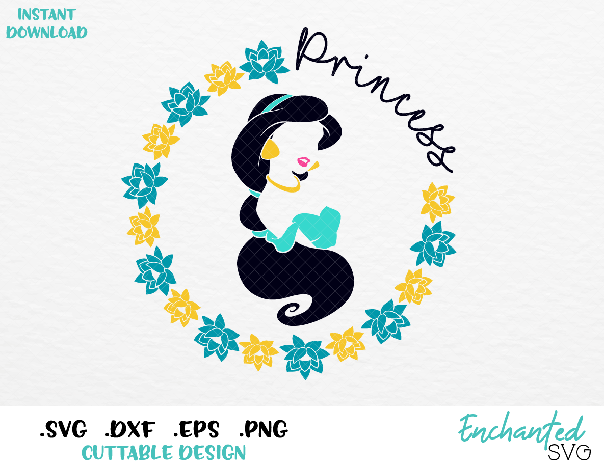 Free Free 88 Cricut Princess Jasmine Svg Free SVG PNG EPS DXF File