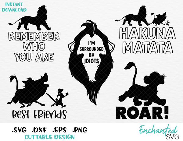 Free Free 324 Lion King Silhouette Svg SVG PNG EPS DXF File
