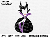 Download Maleficent Sleeping Beauty Villain Inspired Cutting File In Svg Esp Enchantedsvg