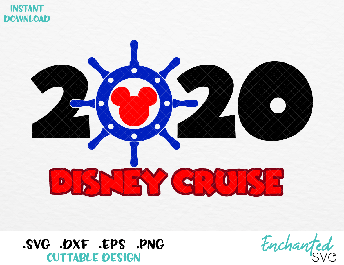 Download Mickey Ears Disney Cruise 2020 Inspired SVG, ESP, DXF, PNG ...