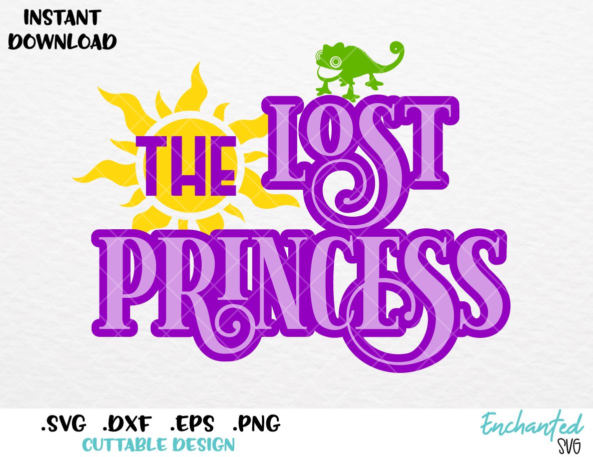 Download Tangled Rapunzel The Lost Princess Inspired Cutting File ...