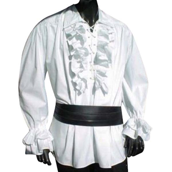 pirate white shirt