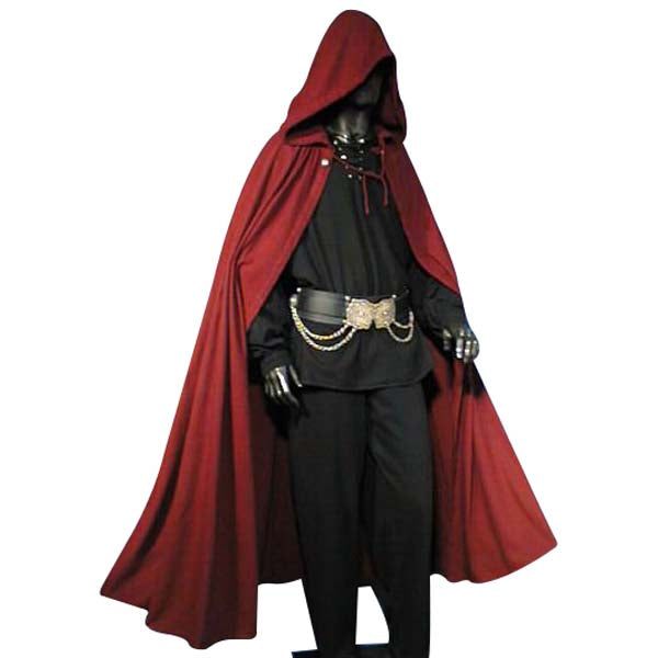 mens medieval cloak