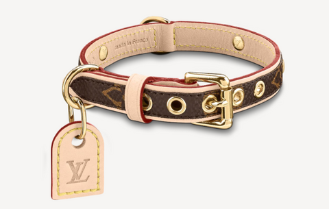 Louis Vuitton Dog Collar and Leash