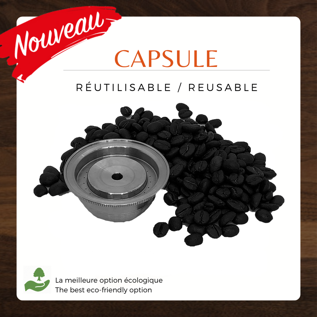 Capsule réutilisable & compatible avec Original Nespresso® – Café Castelo