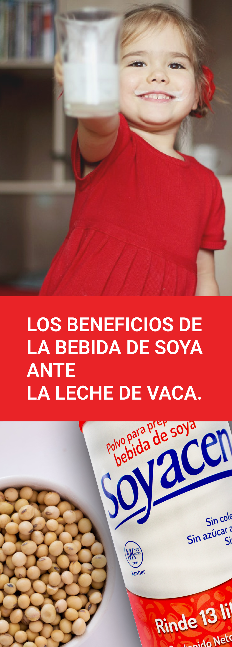 Los beneficios de la bebida de soya ante la leche de vaca | Blog PRONACEN