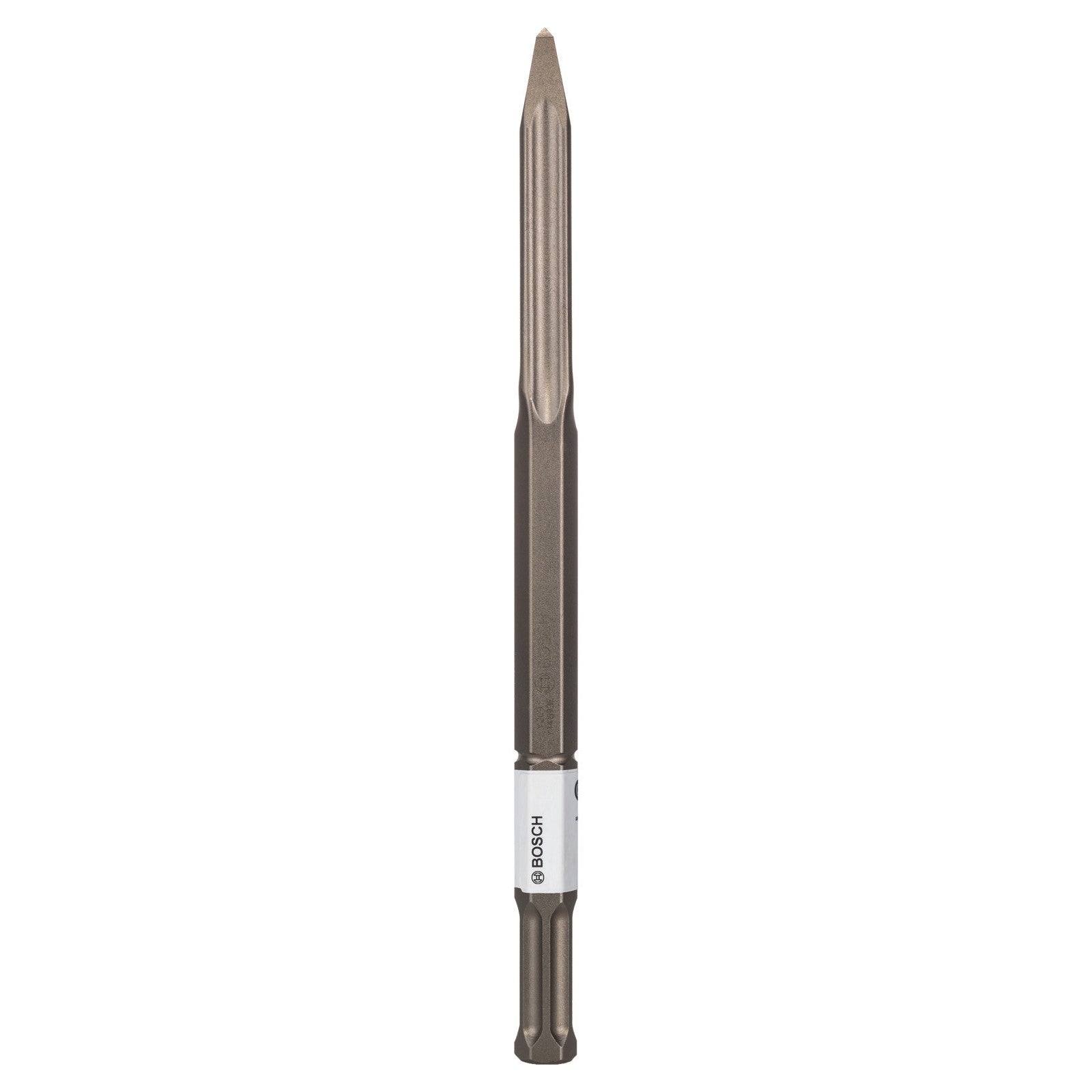 Bosch Pointed Chisel 28mm Hex Shank 520mm Length - Power Tool Services