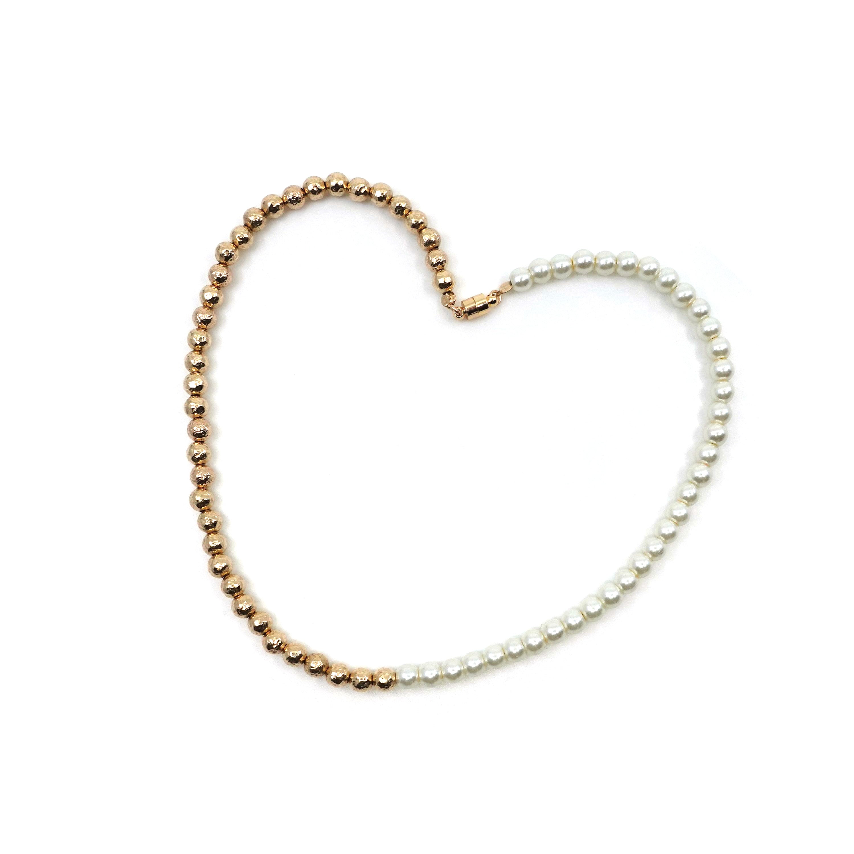 The Eternity Forever Pearl Bracelet in Gold – Love You More Designs