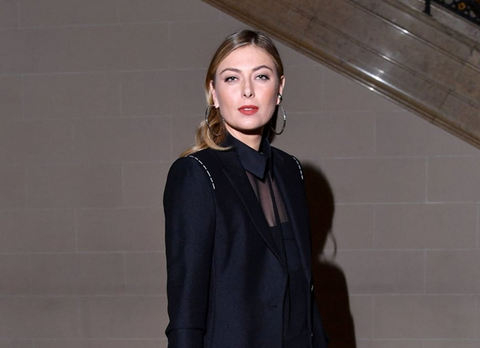 Maria Sharapova on the red carpet - The Fashion-Forward Tennis Star