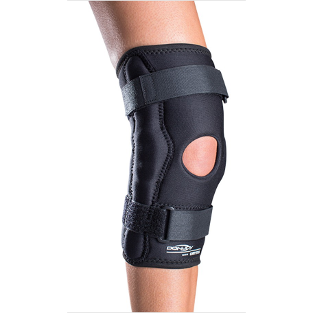 Donjoy knee brace for injury prevention
