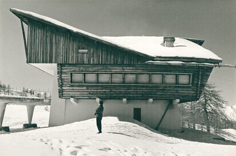 Carlo Mollino Home Lago Nero Sled Station, Sauze d'Oulx, 1946