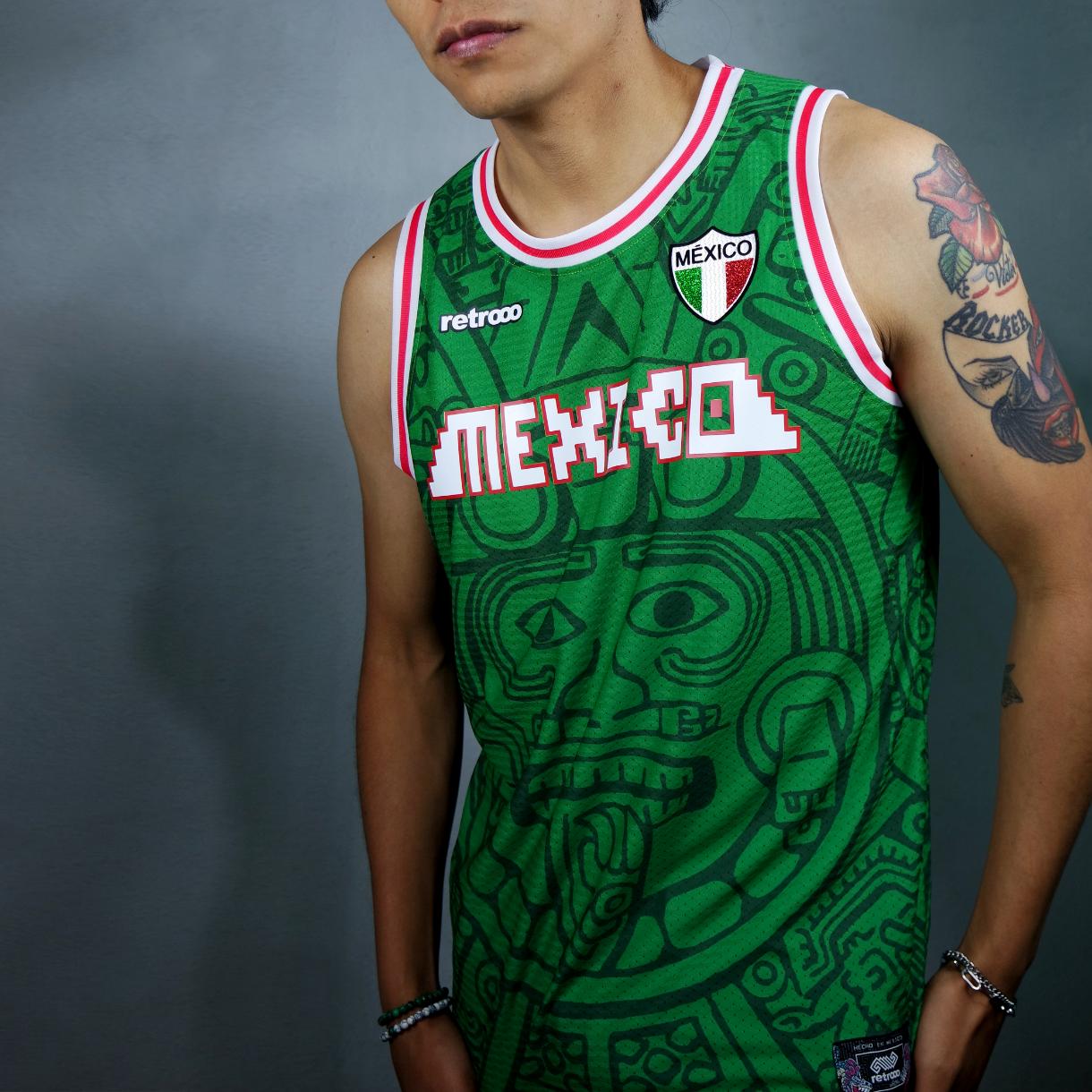 Jersey Retrooo México Calendario Azteca Urbano Bkb – 