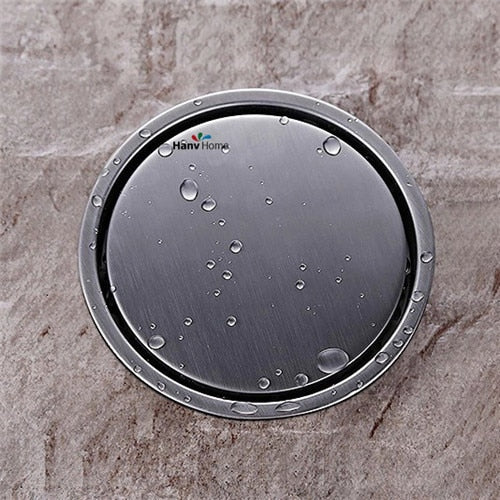 Aodeyi Shower Drain Tile Insert Round Floor Waste Grates Bathroom