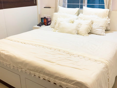 Huetex Full Bedding Set Custom Size Customer Story