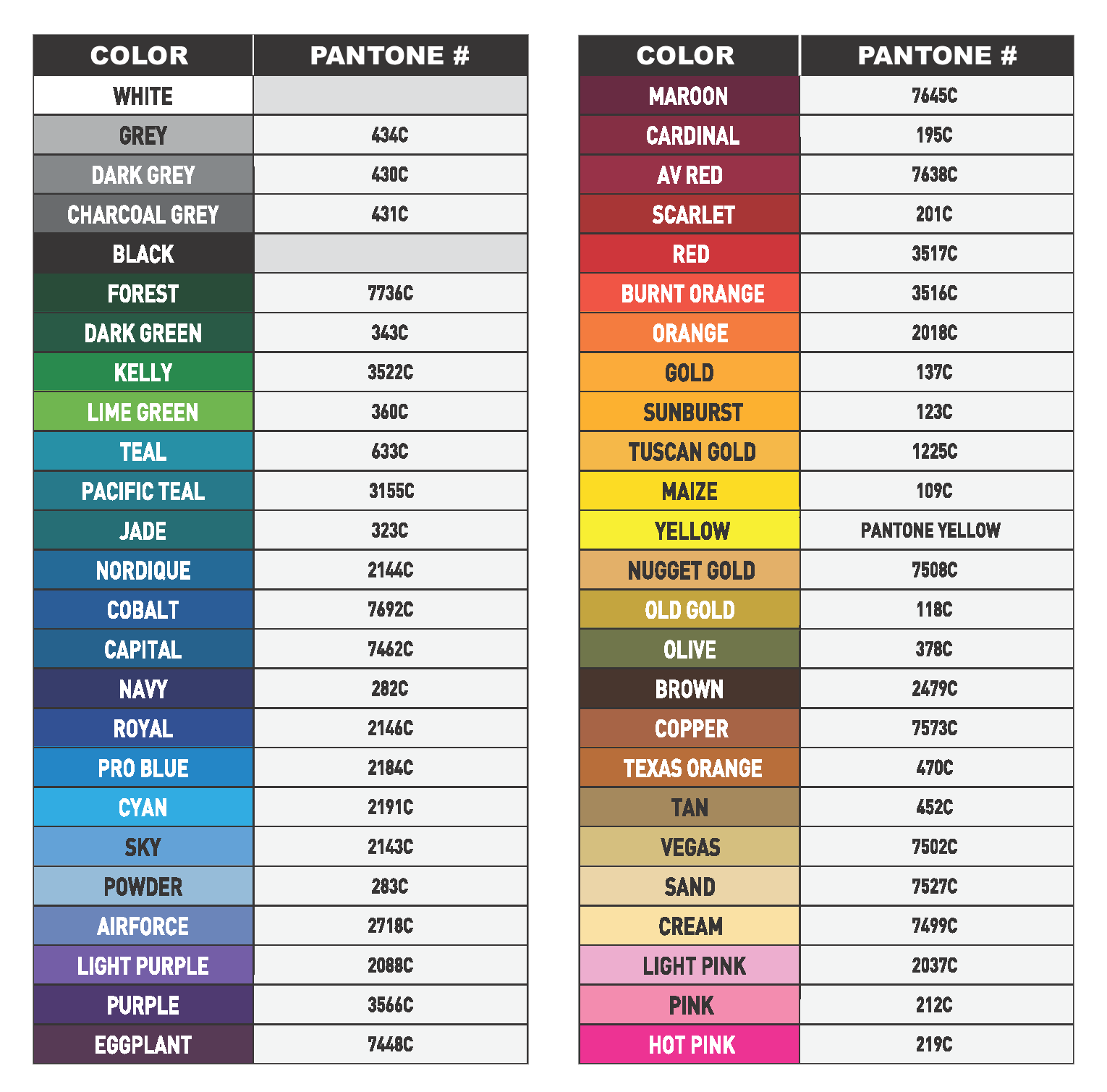 Los Angeles Kings Colors - Team Color Codes