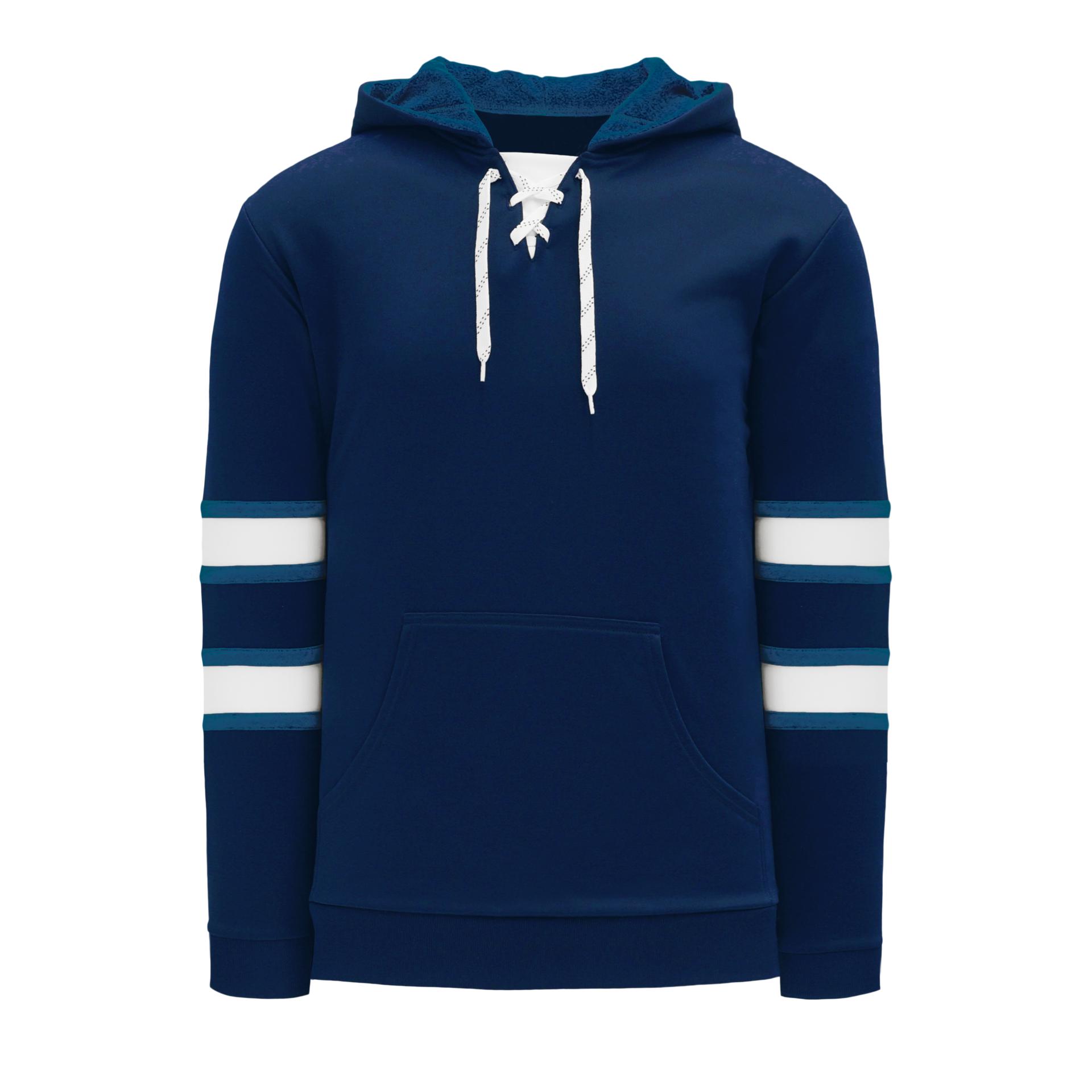 blank hockey sweatshirts with laces