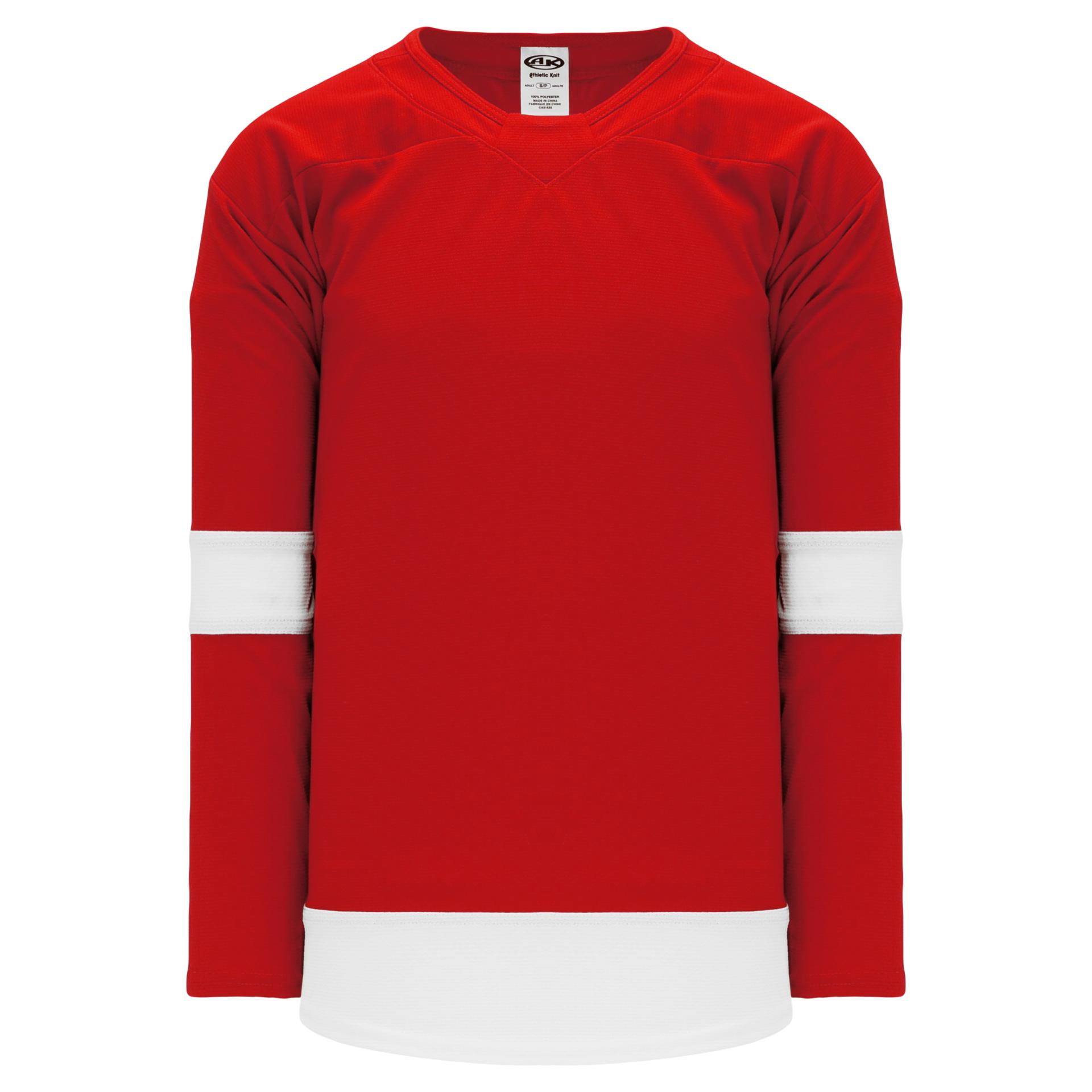 blank red wings jersey