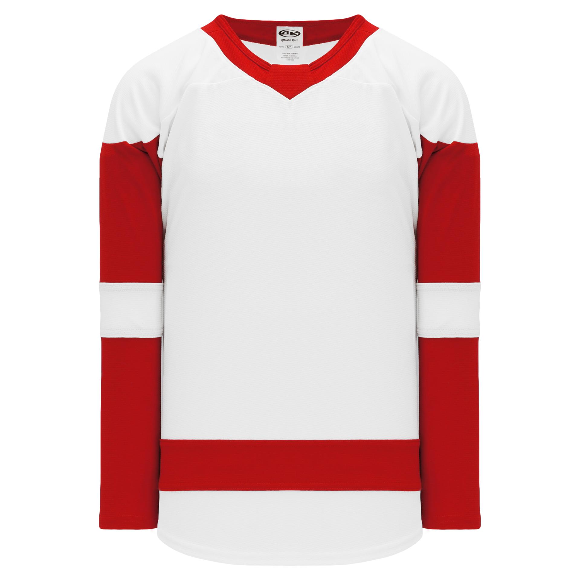 blank red wings jersey