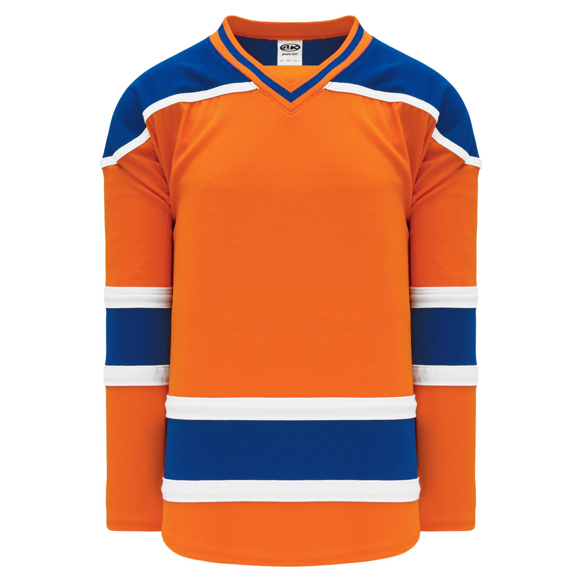 Edmonton Oilers Blank Hockey Jerseys 