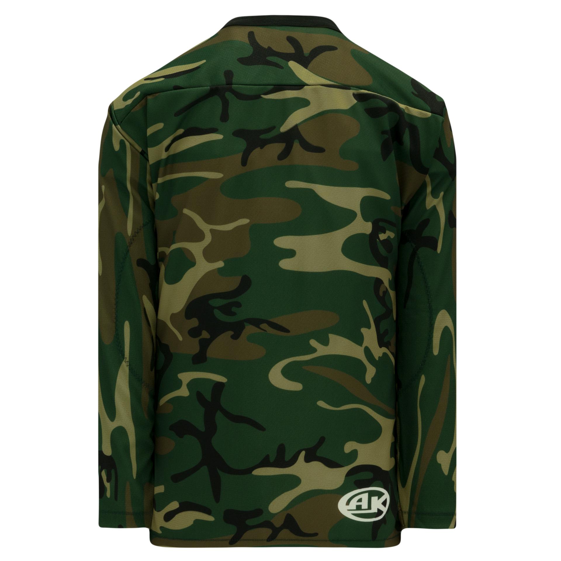 H550C-CAM585C Camouflage Blank Hockey Jerseys – BlankHockeyJerseys.com